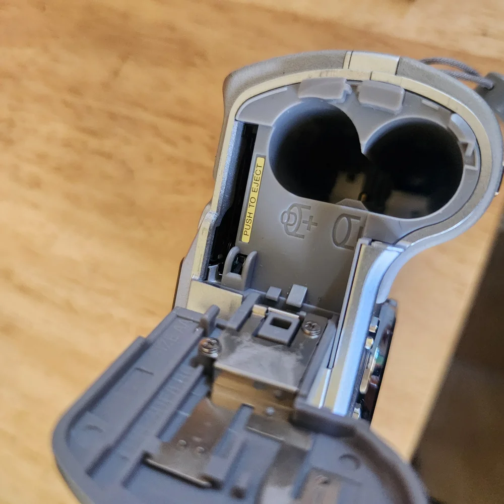 Gray and Black Device Component